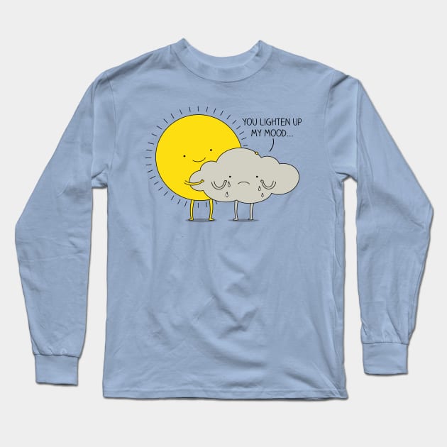 All weather friend Long Sleeve T-Shirt by milkyprint